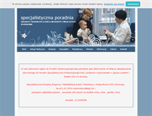 Tablet Screenshot of poradnia-pzg-krakow.pl